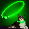 LED Anti-Lost Dog Collar – USB Rechargeable Light