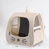 Foldable Cat Carrier Backpack – Transparent Window