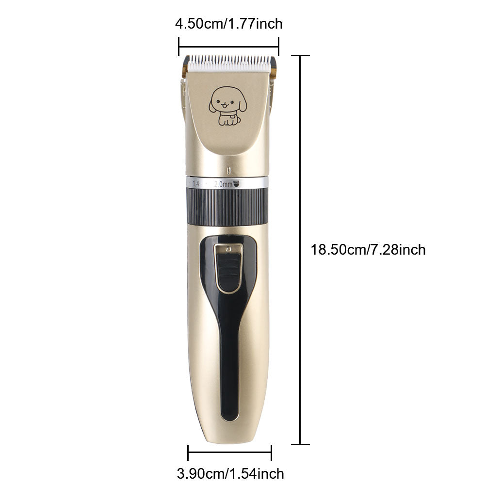 Electric Pet Hair Clipper Set – Grooming Trimmer Kit