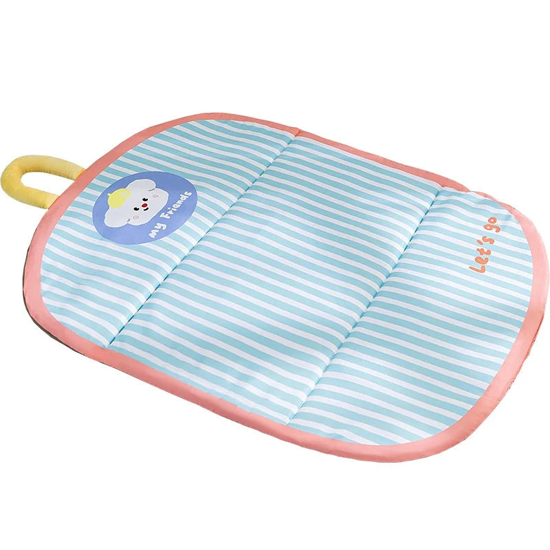 Foldable Double-Sided Pet Cooling Pad – Waterproof Mat