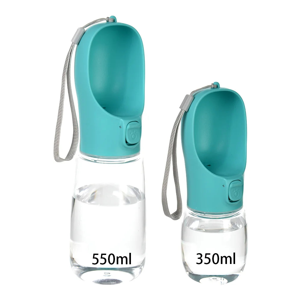 Portable Pet Water Bottle with Lanyard