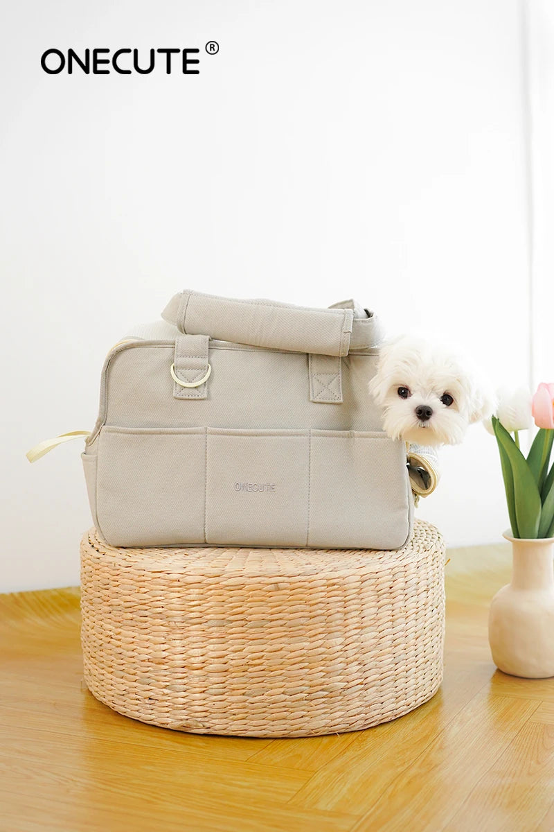 Portable Small Dog Shoulder Carrier Bag