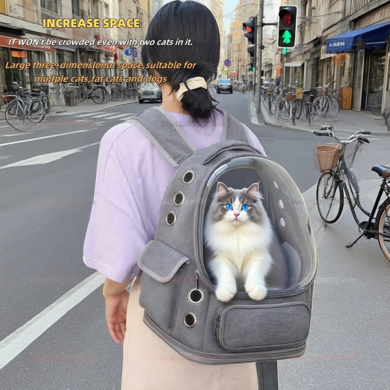 Transparent Pet Carrier Backpack