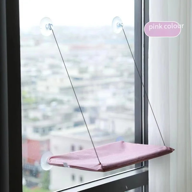 Suction Cup Cat Window Hammock – Easy-Install Perch