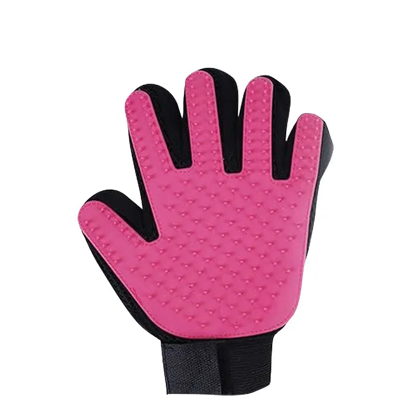 Pet Grooming Glove – Deshedding Brush for Cats & Dogs