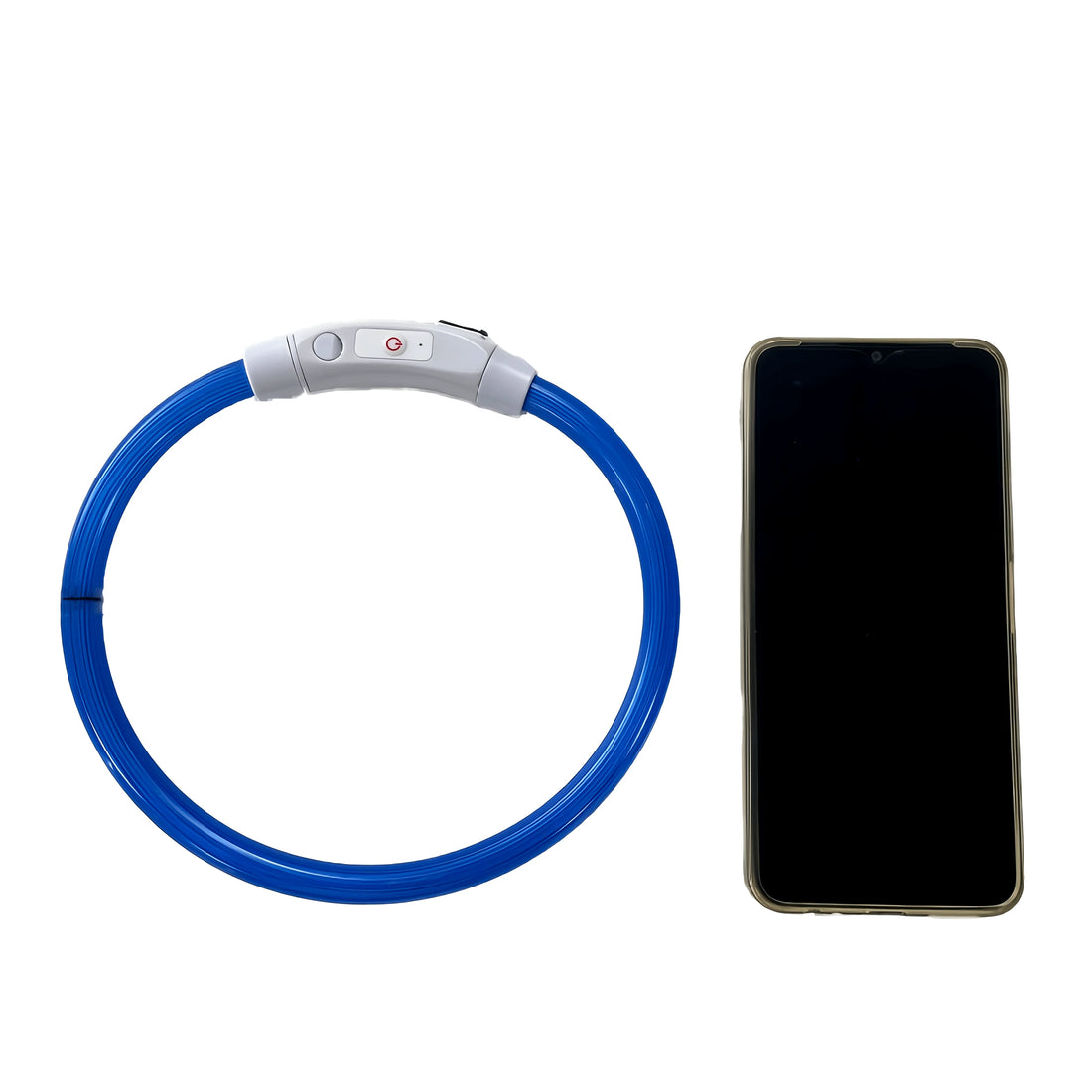 LED Anti-Lost Dog Collar – USB Rechargeable Light
