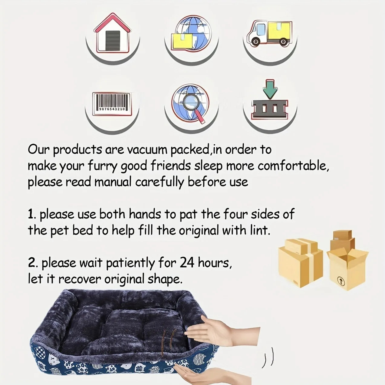 Cozy Dog Sofa Bed – Basket Mat for Small to Large Pets