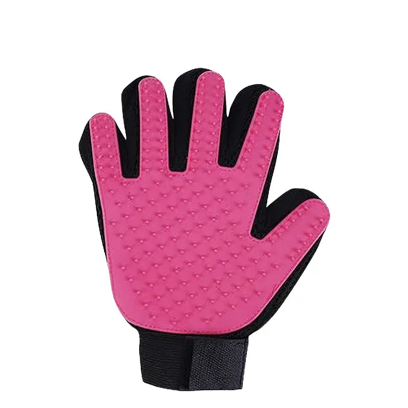 Pet Grooming Glove – Deshedding Brush for Cats & Dogs