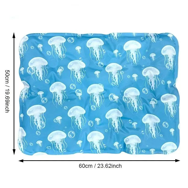 Self-Cooling Pet Ice Gel Pad – Non-Toxic Summer Bed
