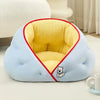 Semi-Enclosed Pet Bed – Cozy All-Season Nest for Dogs & Cats