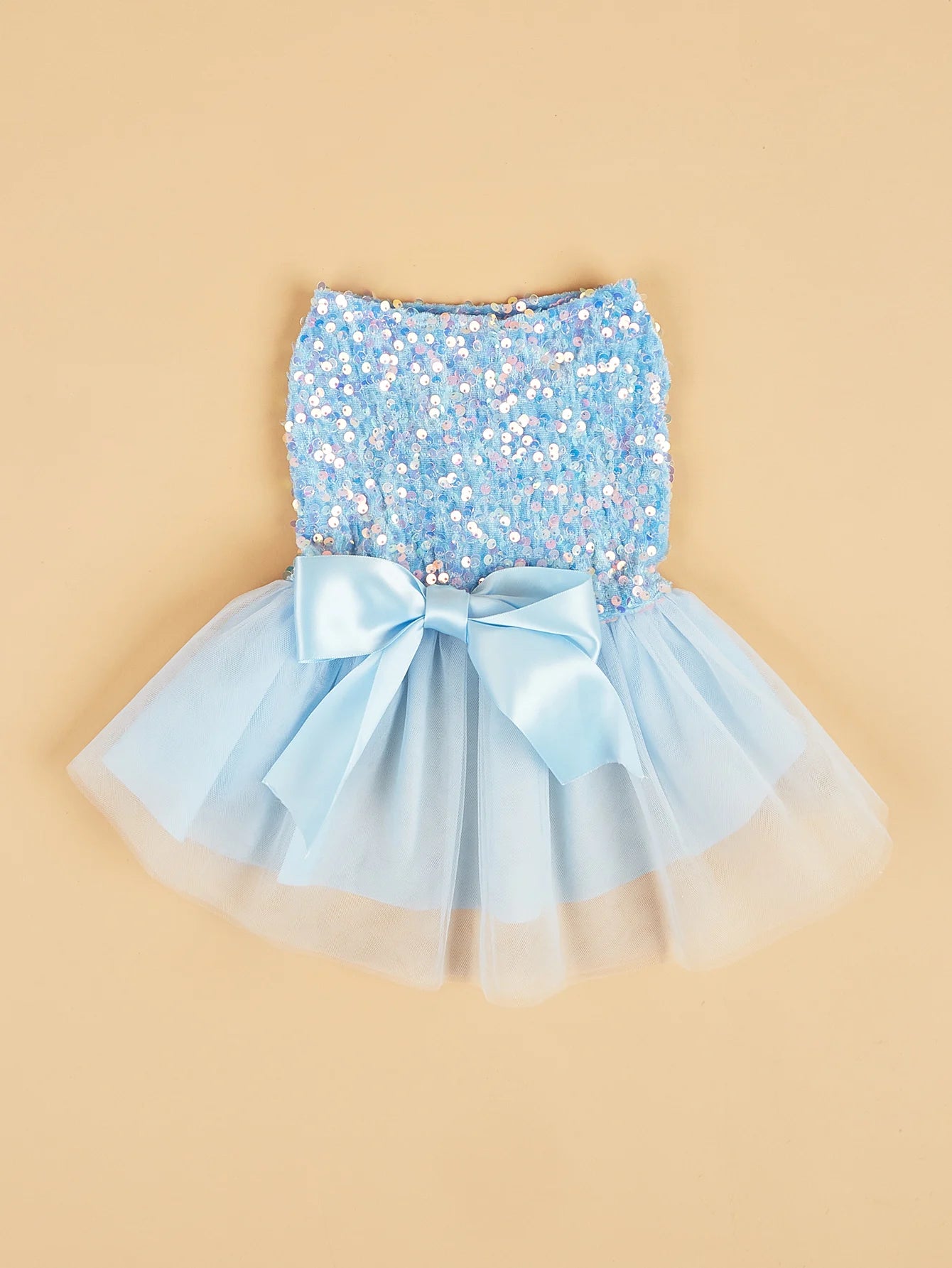 Princess Sequin Tulle Dog Dress