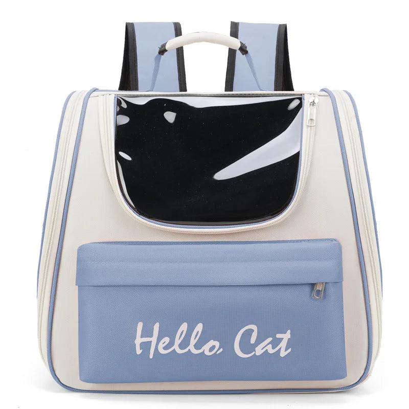 Panoramic Pet Carrier Backpack – Waterproof Oxford