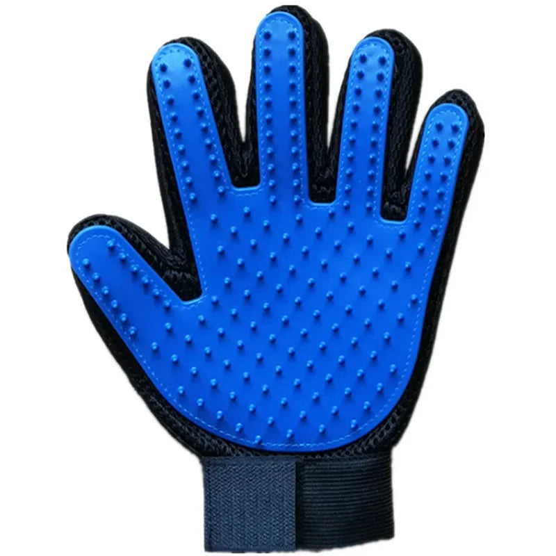 Pet Grooming Glove – Deshedding Brush for Cats & Dogs