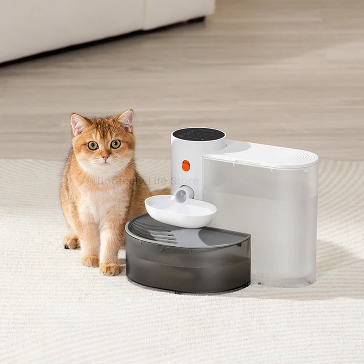 Automatic Cat Water Fountain – No Power Needed