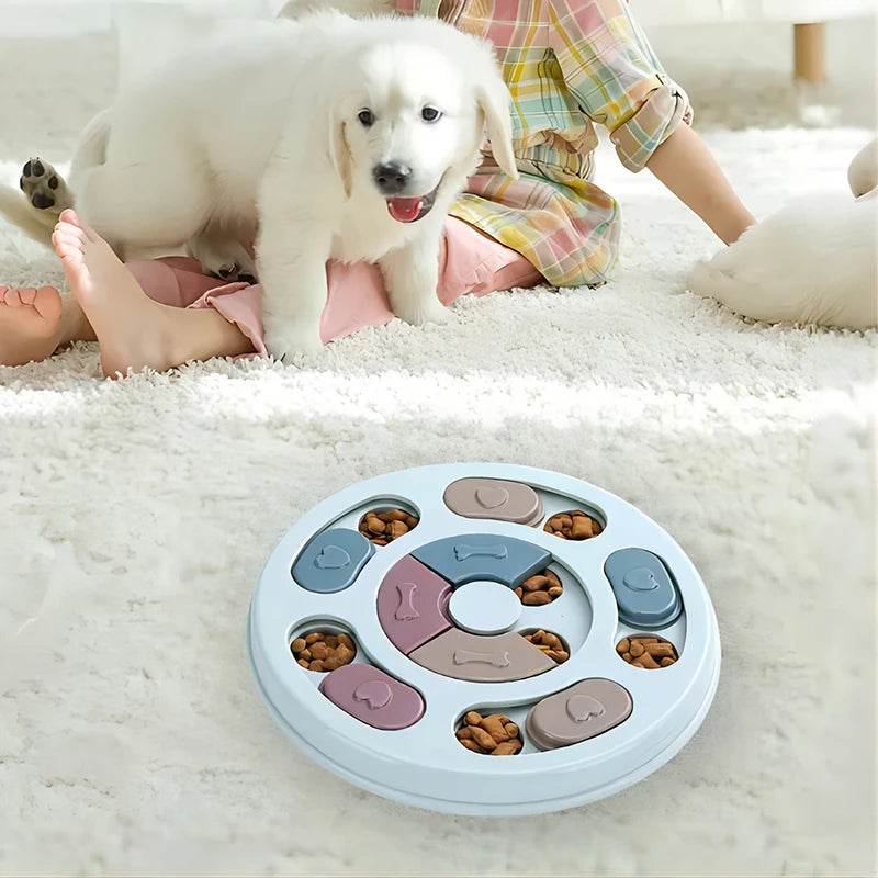 Interactive Dog Feeder Puzzle Toy