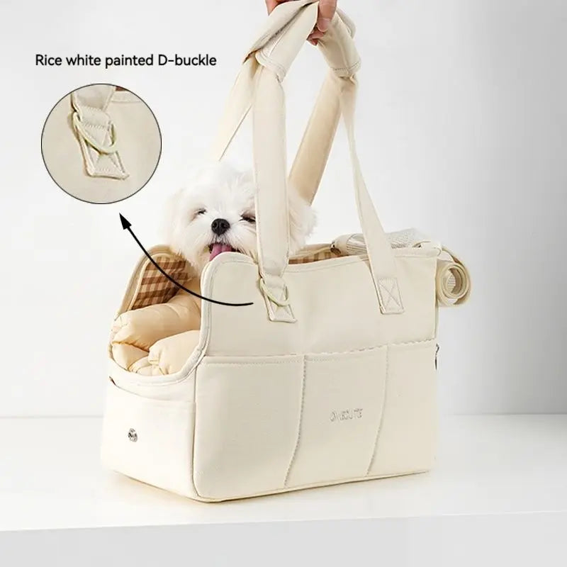 Portable Small Dog Shoulder Carrier Bag