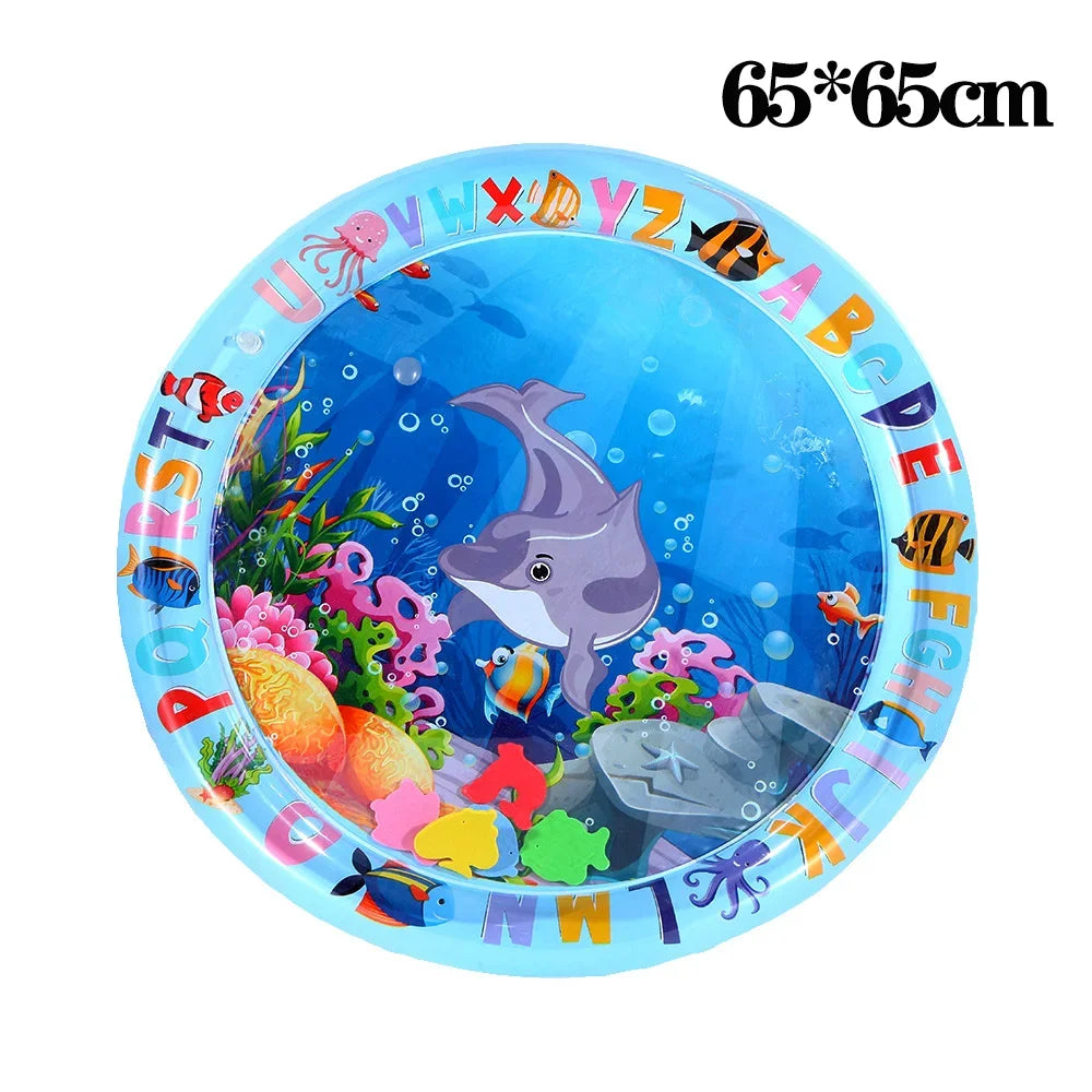 Thickened PVC Pet Water Play Mat – Cooling Sensory Pad