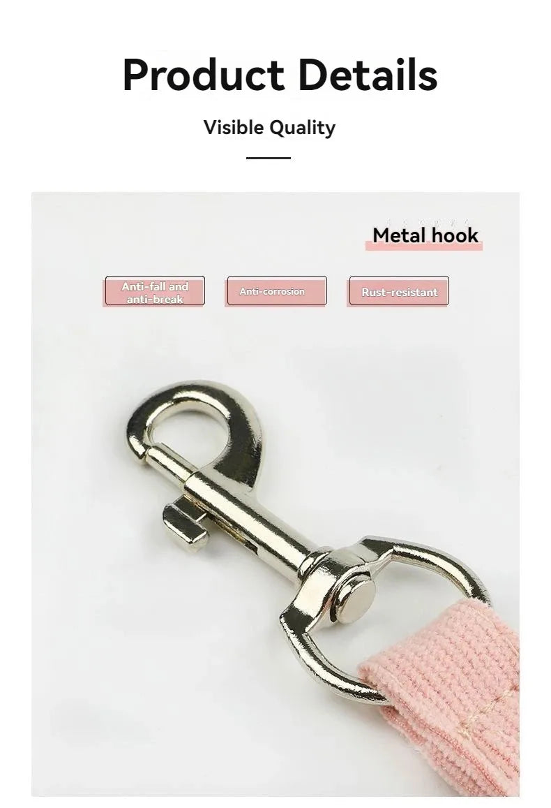 Adjustable Cat & Small Dog Harness and Leash Set