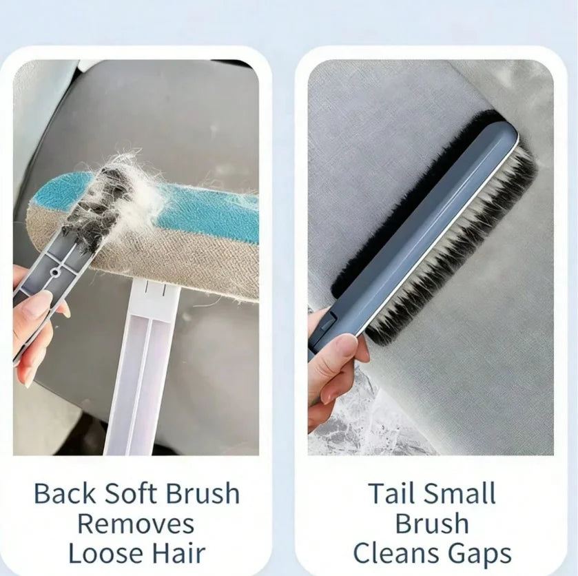 Long Handle Pet Hair Remover – Reusable Lint Brush
