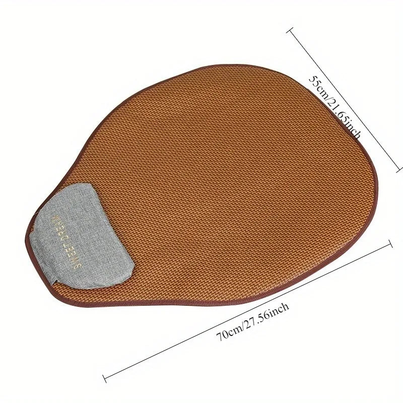 Ice Silk Pet Cooling Pillow – Breathable Summer Pad