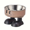 Elevated Stainless Steel Pet Bowls – No-Spill Feeder