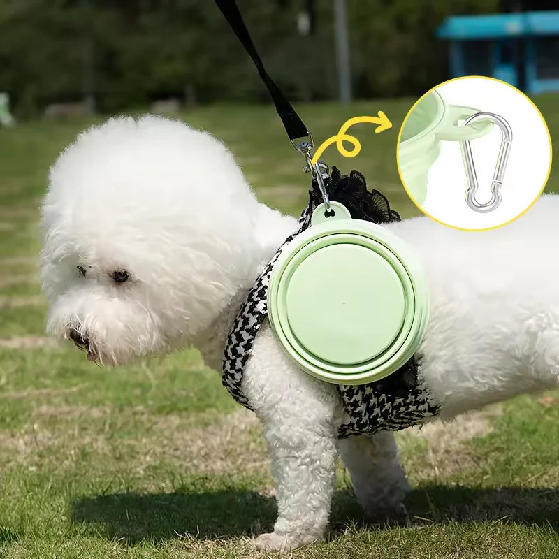Foldable Silicone Travel Pet Bowl