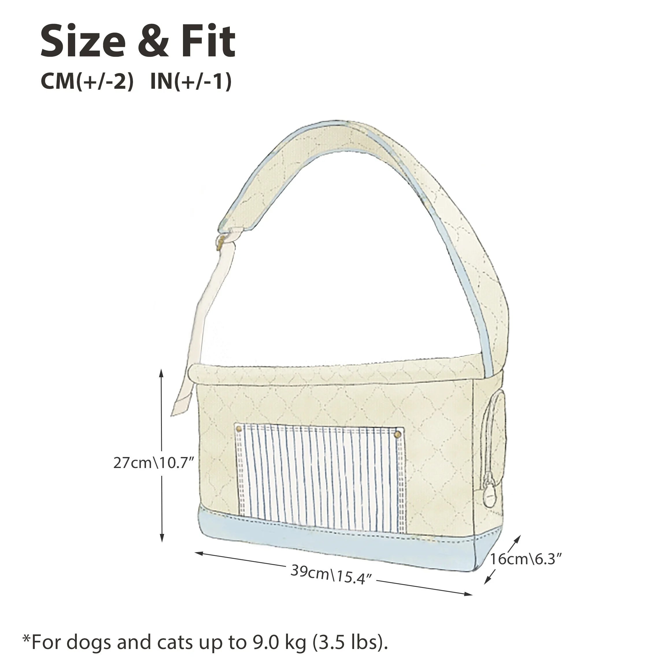 Breathable Dog Carrier Shoulder Bag