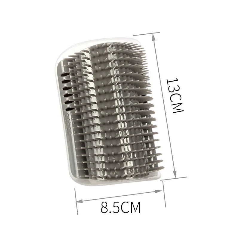 Cat Corner Massage Brush – Self-Grooming Scratcher Comb