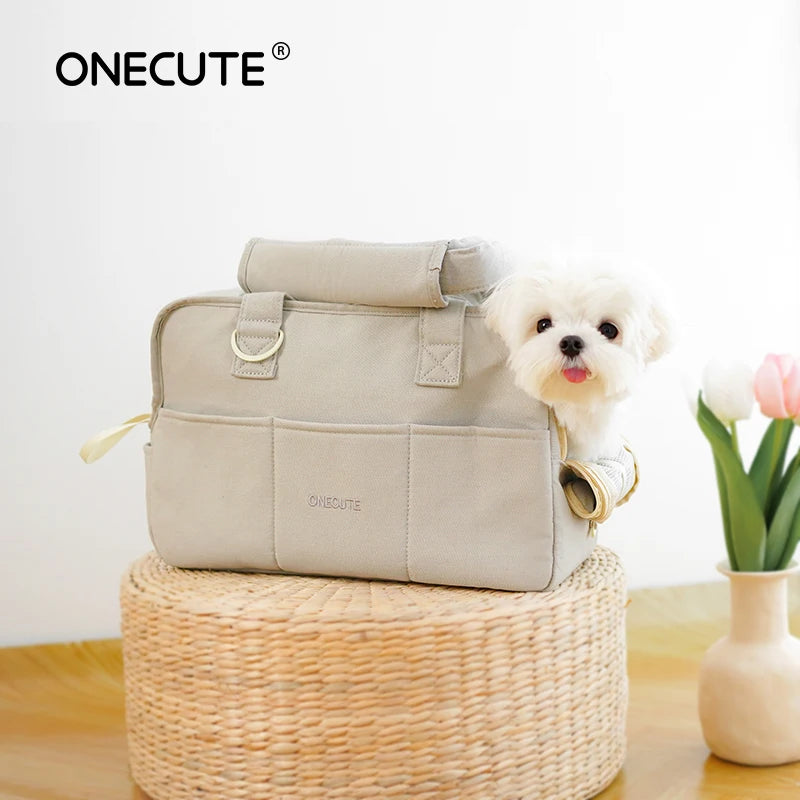 Portable Small Dog Shoulder Carrier Bag
