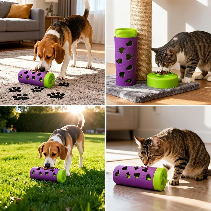 Interactive Slow Feeder Treat Dispenser