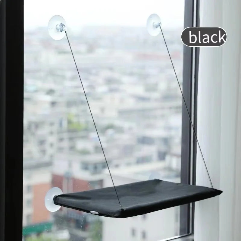 Suction Cup Cat Window Hammock – Easy-Install Perch