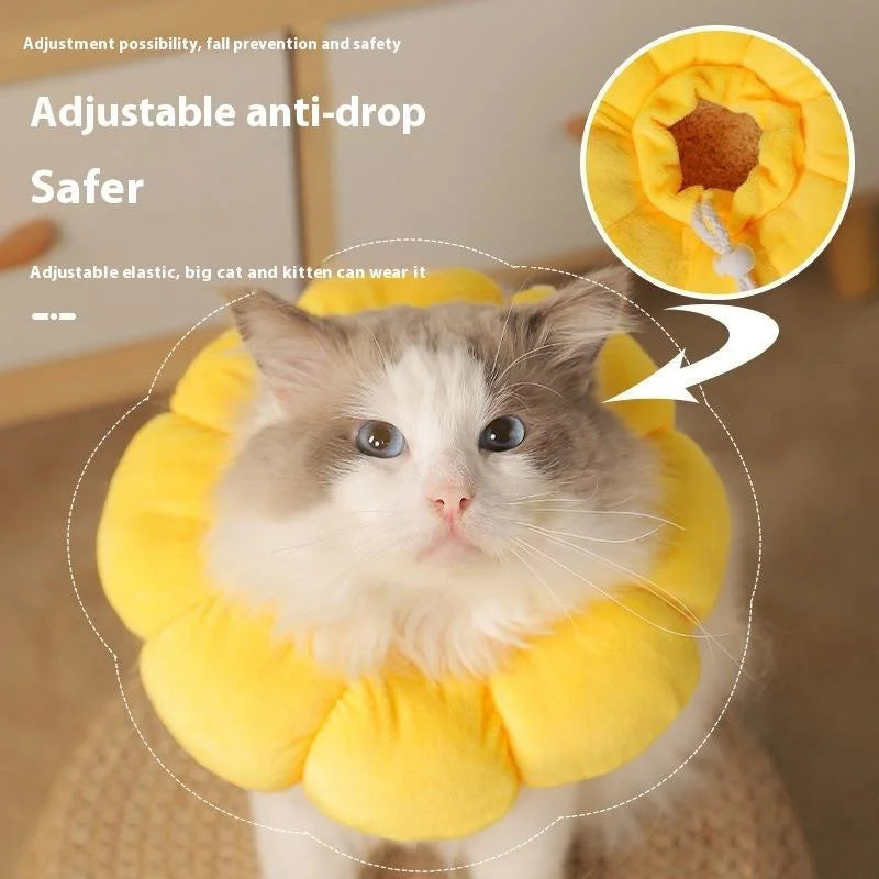 Soft Recovery Collar – Anti-Bite Cone for Cats & Dogs