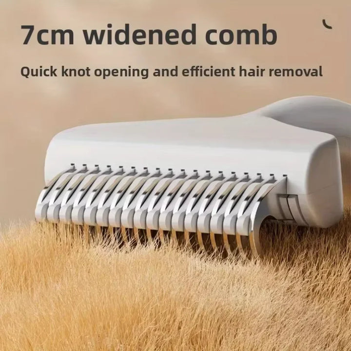 Stainless Steel Dog Deshedding Comb – Dematting Tool