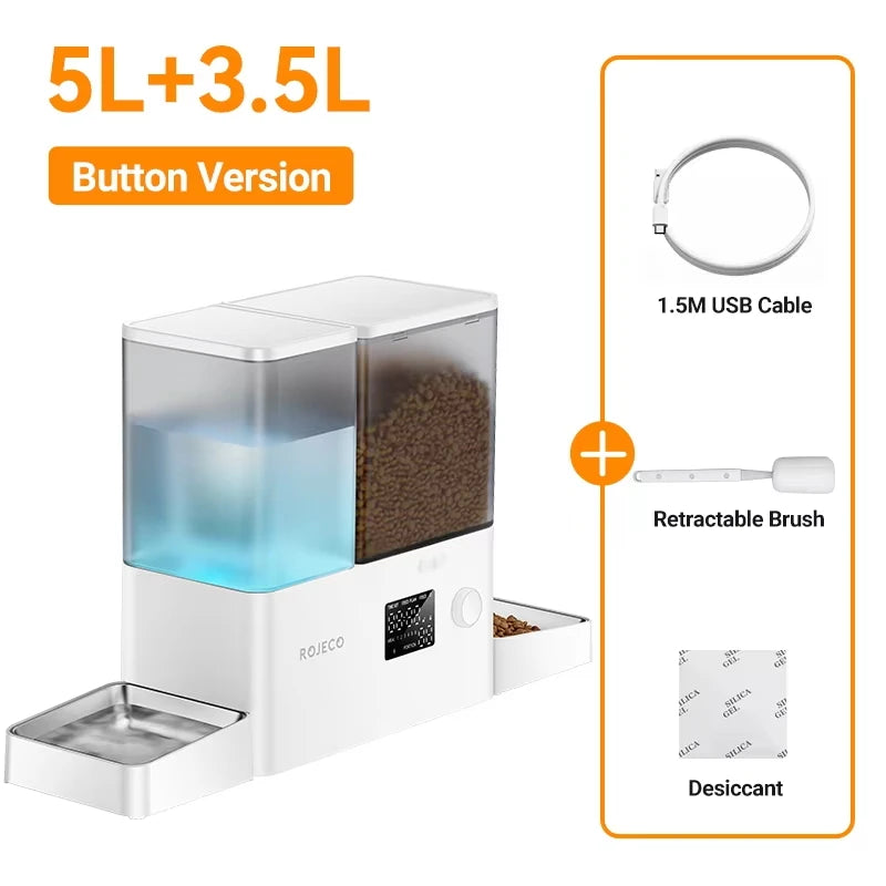 Smart WiFi Pet Feeder & Water Fountain