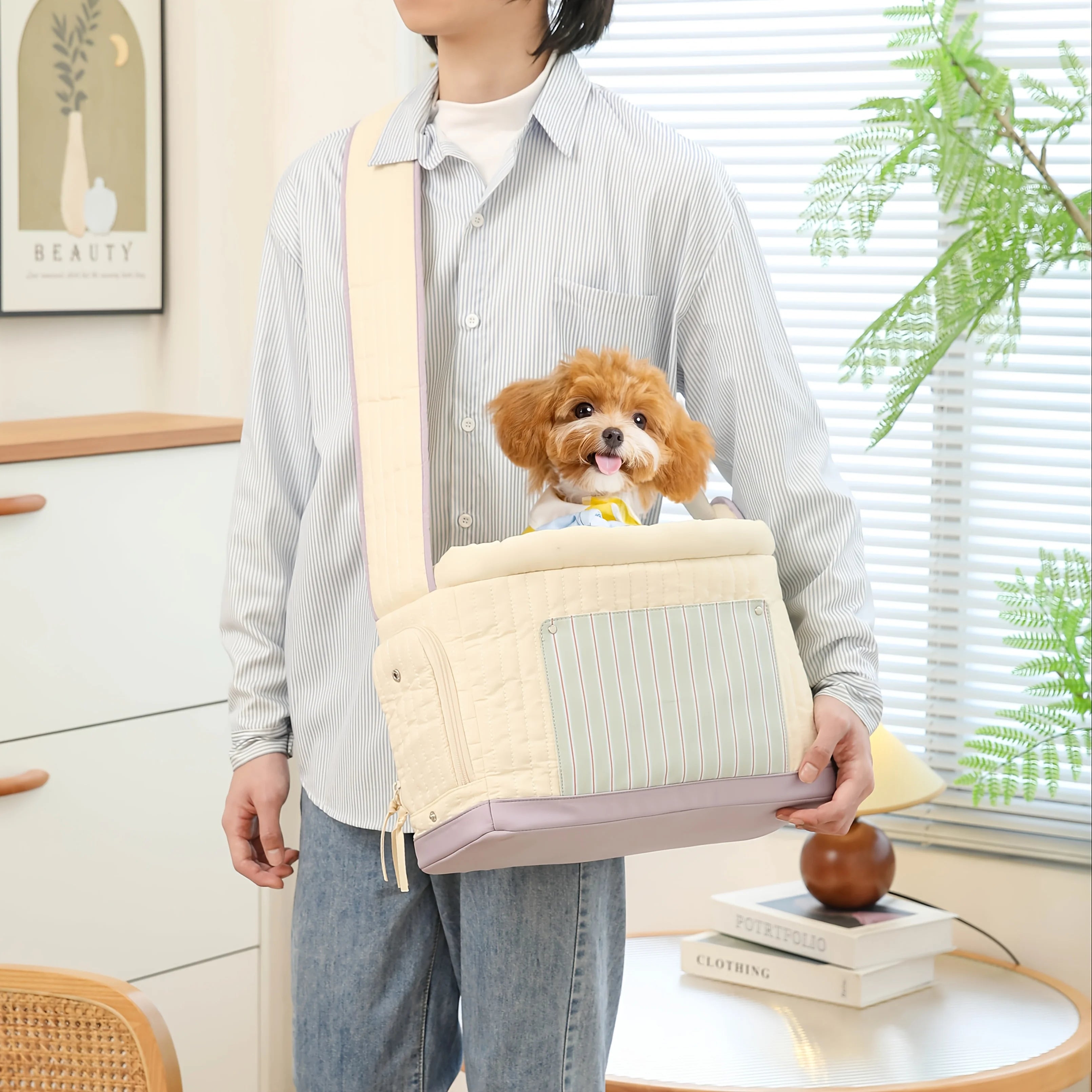 Breathable Dog Carrier Shoulder Bag