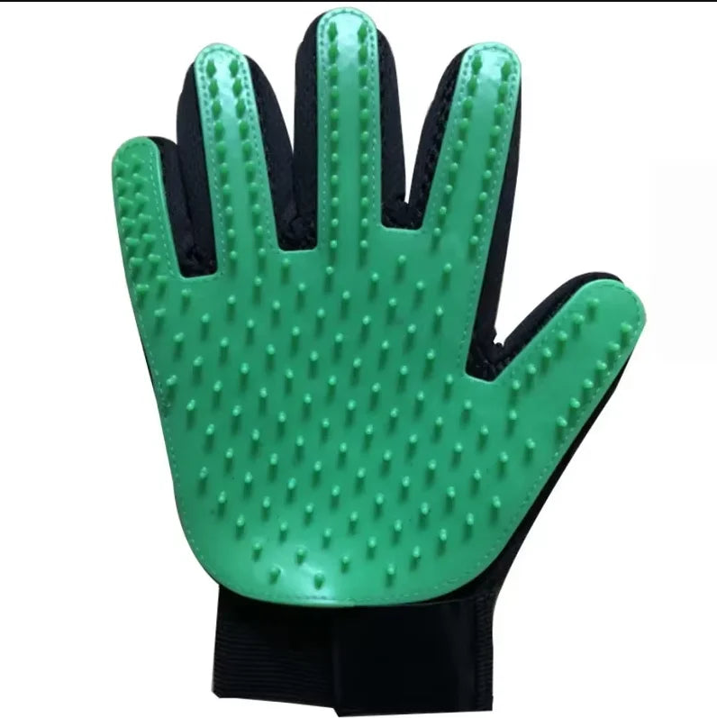 Pet Grooming Glove – Deshedding Brush for Cats & Dogs