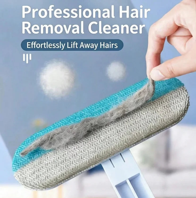 Long Handle Pet Hair Remover – Reusable Lint Brush