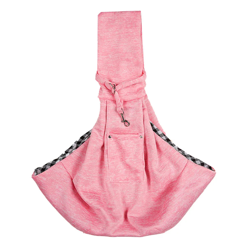 Quilted Cat Carrier Sling – Warm Winter Travel Bag