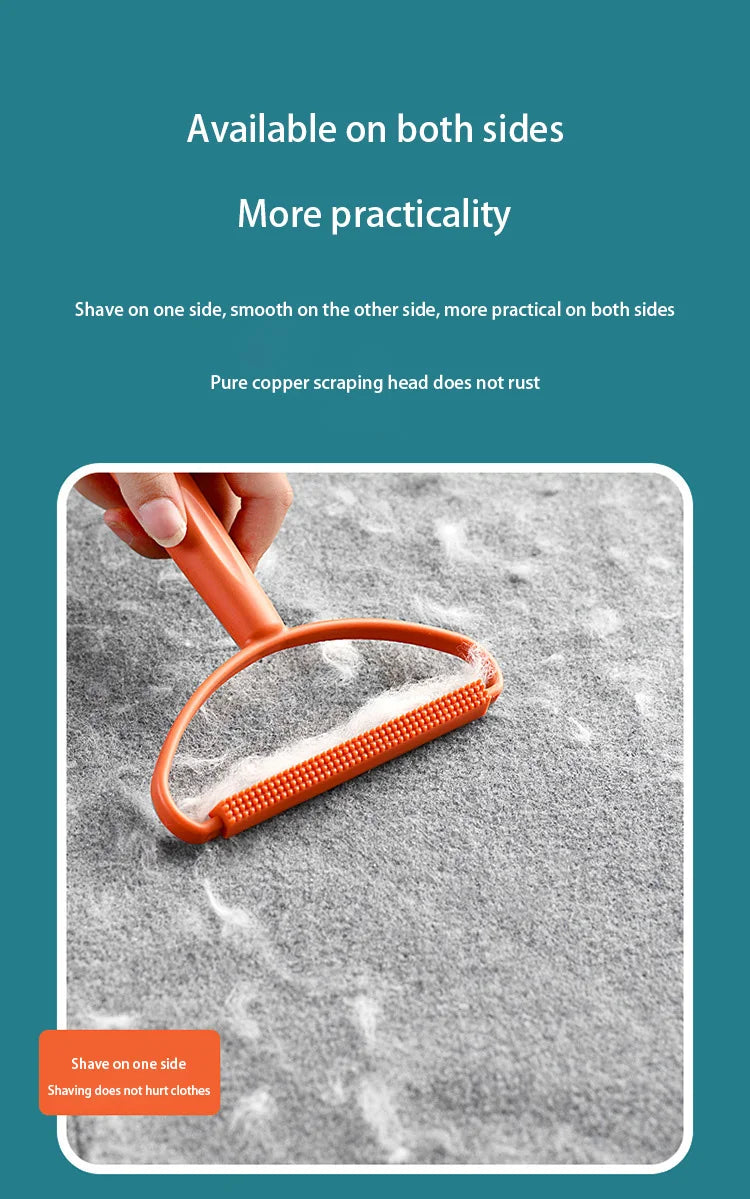Portable Lint Remover Brush – Manual Fuzz & Fabric Shaver