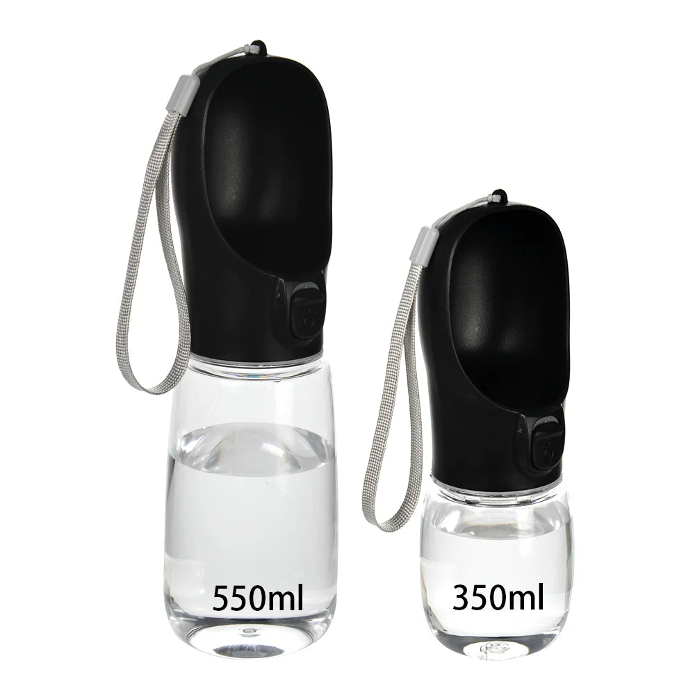 Portable Pet Water Bottle with Lanyard