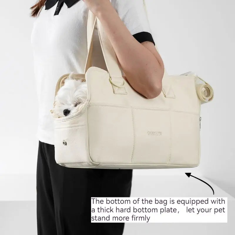 Portable Small Dog Shoulder Carrier Bag