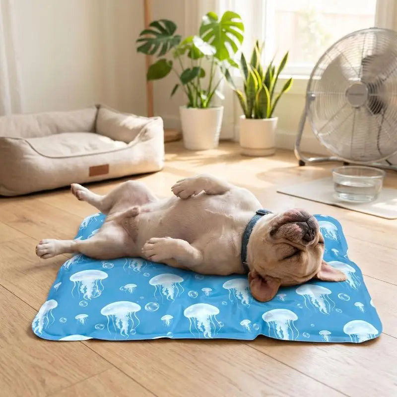 Self-Cooling Pet Ice Gel Pad – Non-Toxic Summer Bed