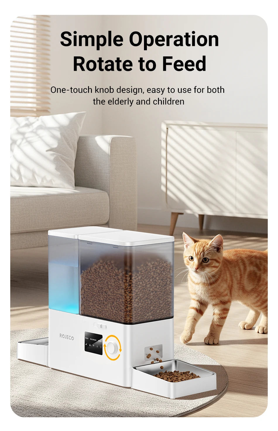 Smart WiFi Pet Feeder & Water Fountain