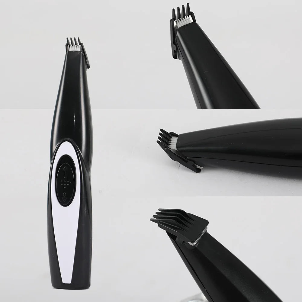 USB Rechargeable Pet Hair Trimmer – Grooming Kit
