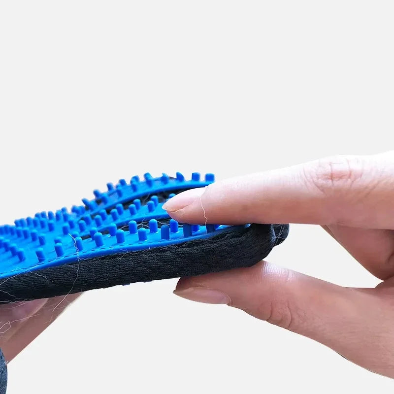 Pet Grooming Glove – Deshedding Brush for Cats & Dogs
