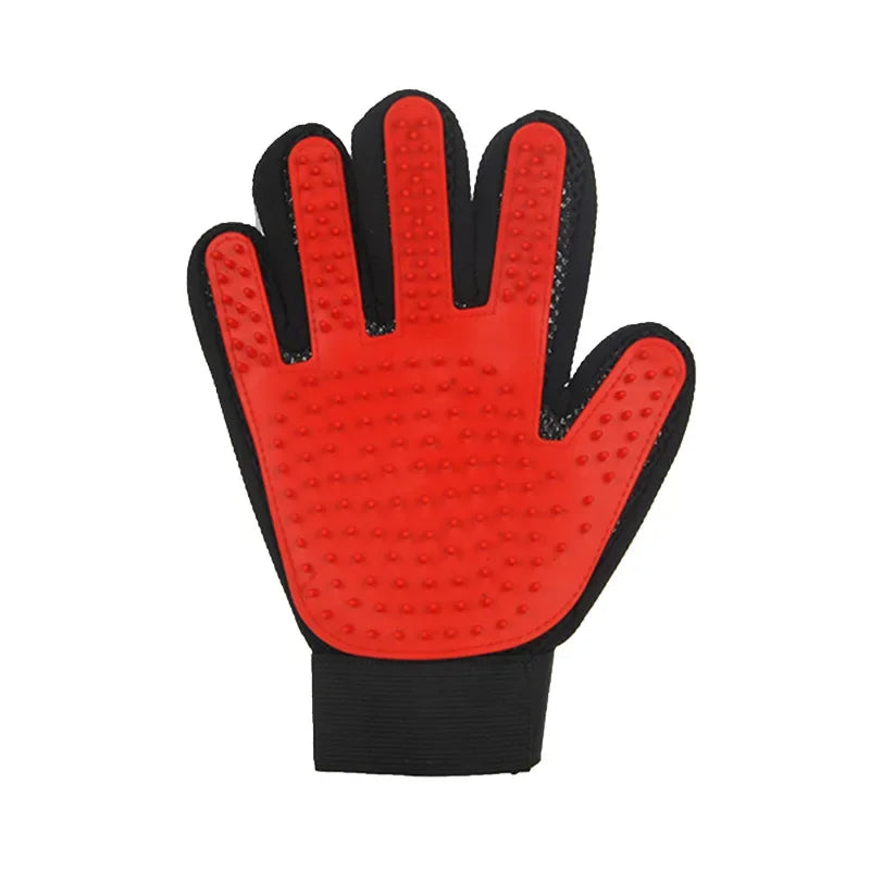 Pet Grooming Glove – Deshedding Brush for Cats & Dogs