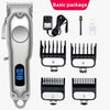 Cordless Dog Clippers – High-Power Grooming Shaver with LCD
