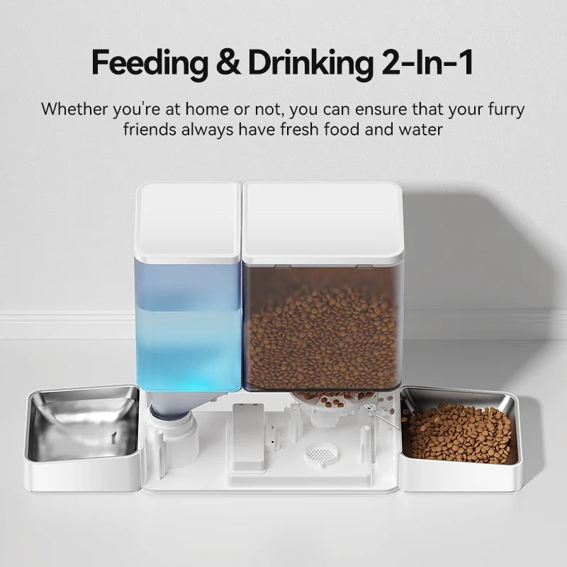 Smart WiFi Pet Feeder & Water Fountain