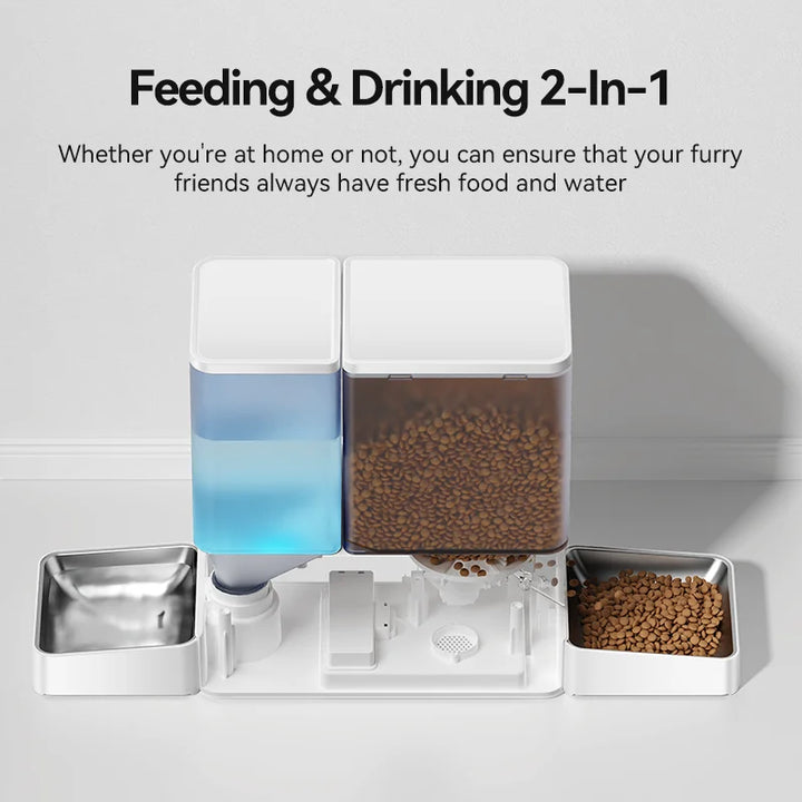 Smart WiFi Pet Feeder & Water Fountain