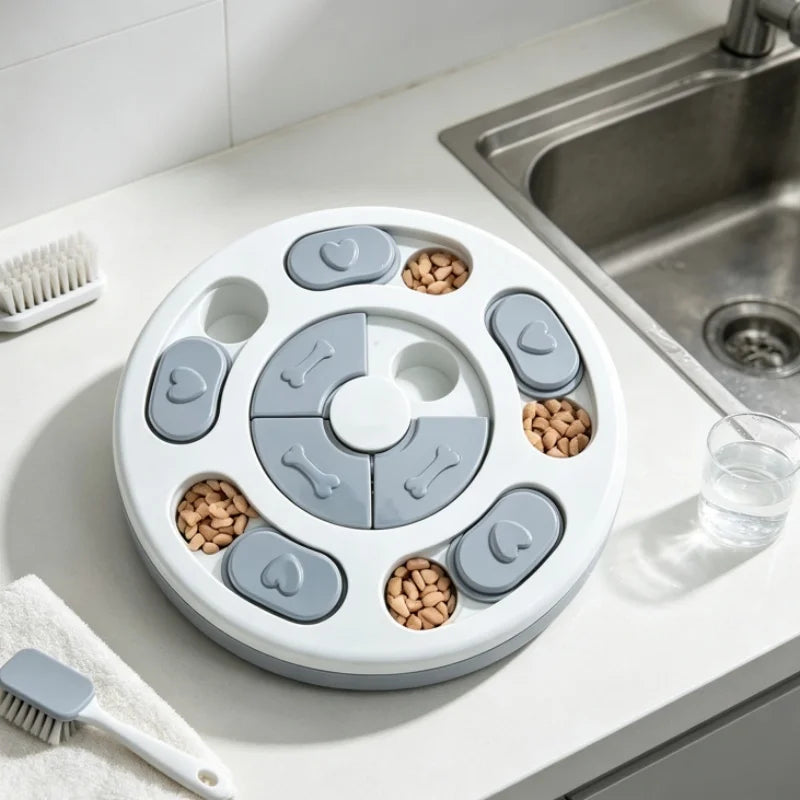 Interactive Dog Feeder Puzzle Toy